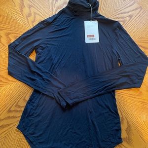 NWT KIT AND ACE GRAY PROVOST LONG SLEEVE TURTLENECK SZ 8 soft retail $88